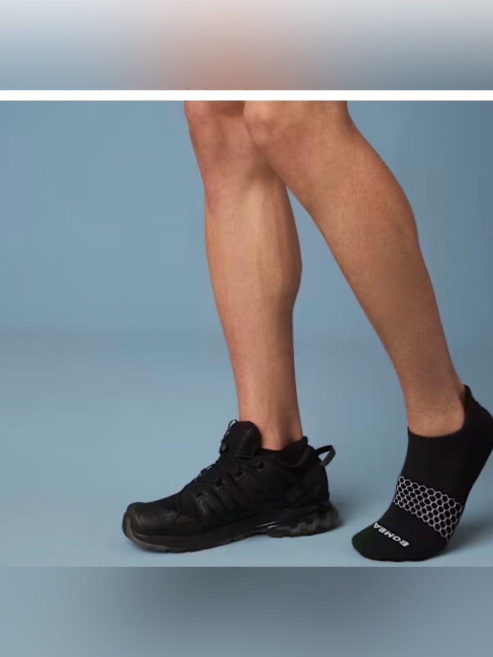 Bombas Solids Ankle Sock 6 Pack. New